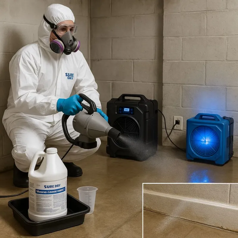 Sanitization and Odor Removal process in Fulton County, OH