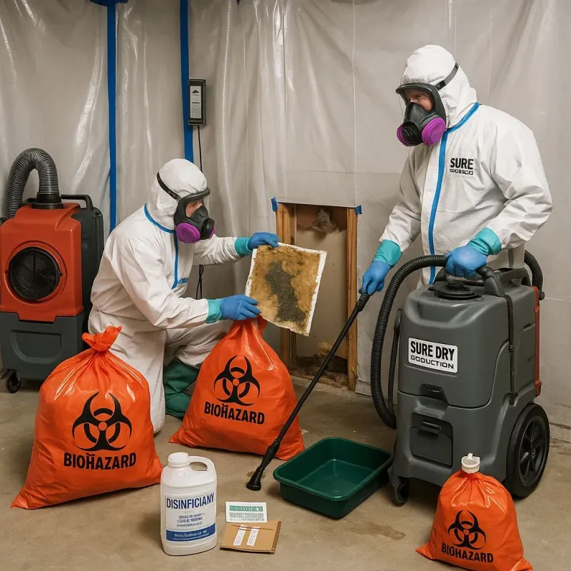 Contaminated Water Handling Protocols process in Fulton County, OH