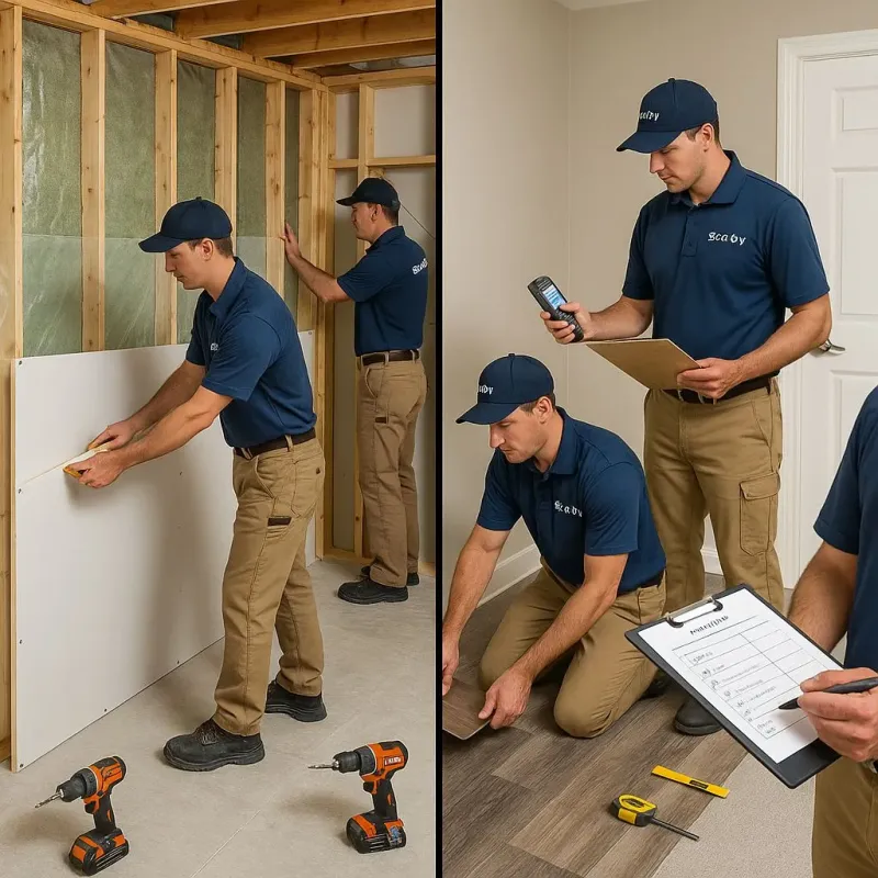 Repairs and Reconstruction process in Fulton County, OH
